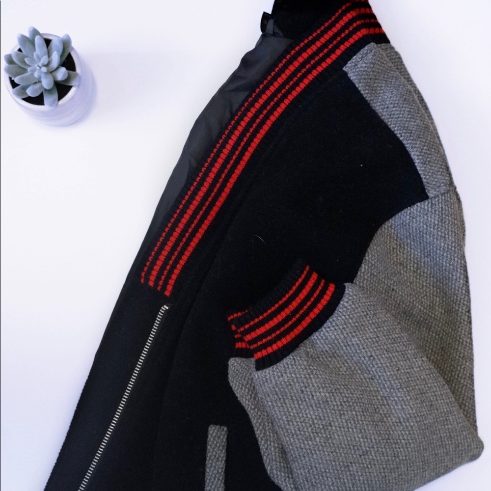 topshop bomber/varsity style coat